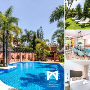 VACATION MARBELLA - Villa Federer, Old Town with a Big Communal Pool and Andalusian Garden